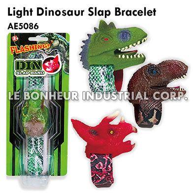 Light Dinosaur Slap Bracelet