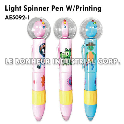 Light Spinner Pen W/Printing