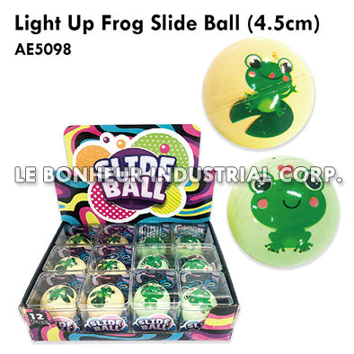 Light Up Frog Slide Ball