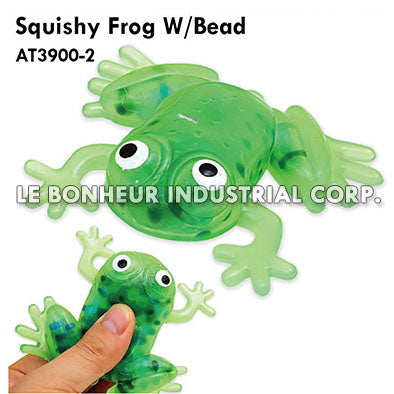 Squishy Frog W/Bead