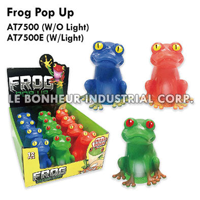Frog Pop Up W/Light