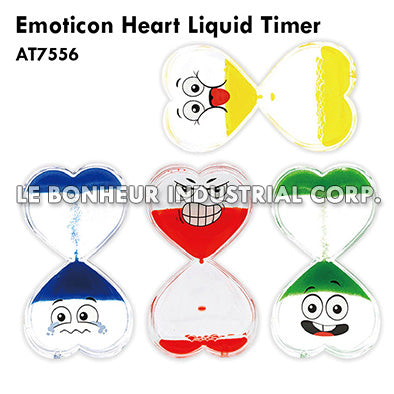 Emoticon Heart Liquid Timer