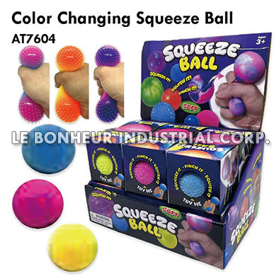 Color Changing Squeeze Ball