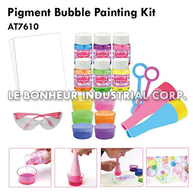 Pigment Bubble Painting Kit