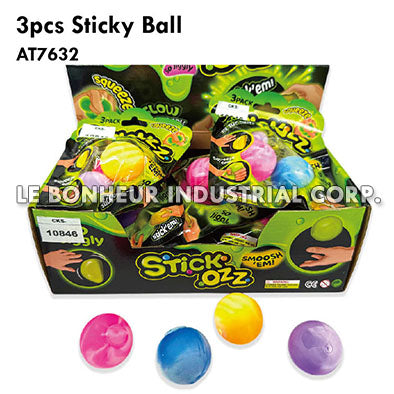 3pcs Sticky Ball