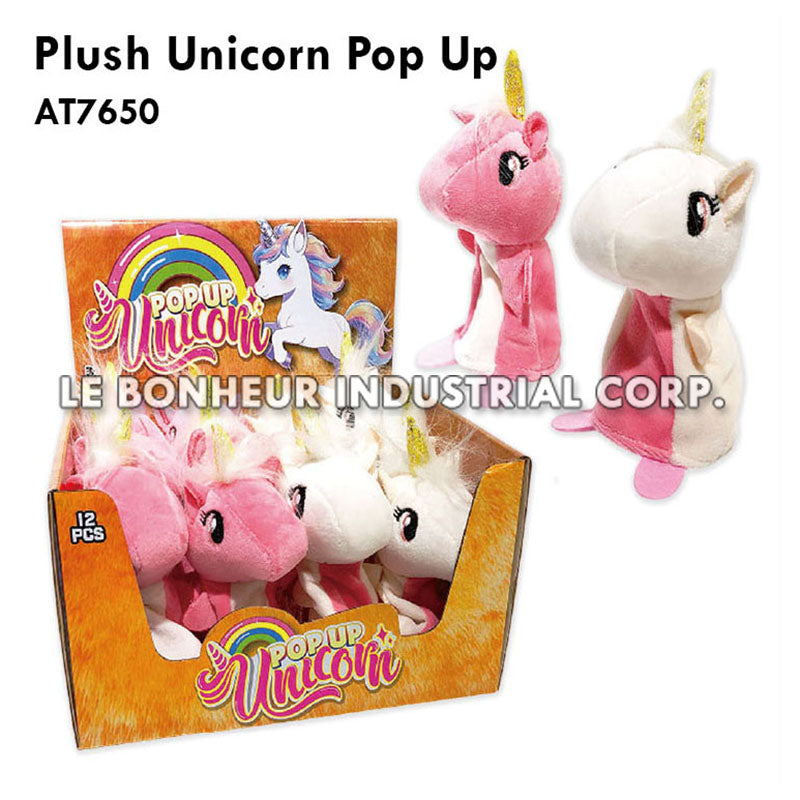 Plush Unicorn Pop Up