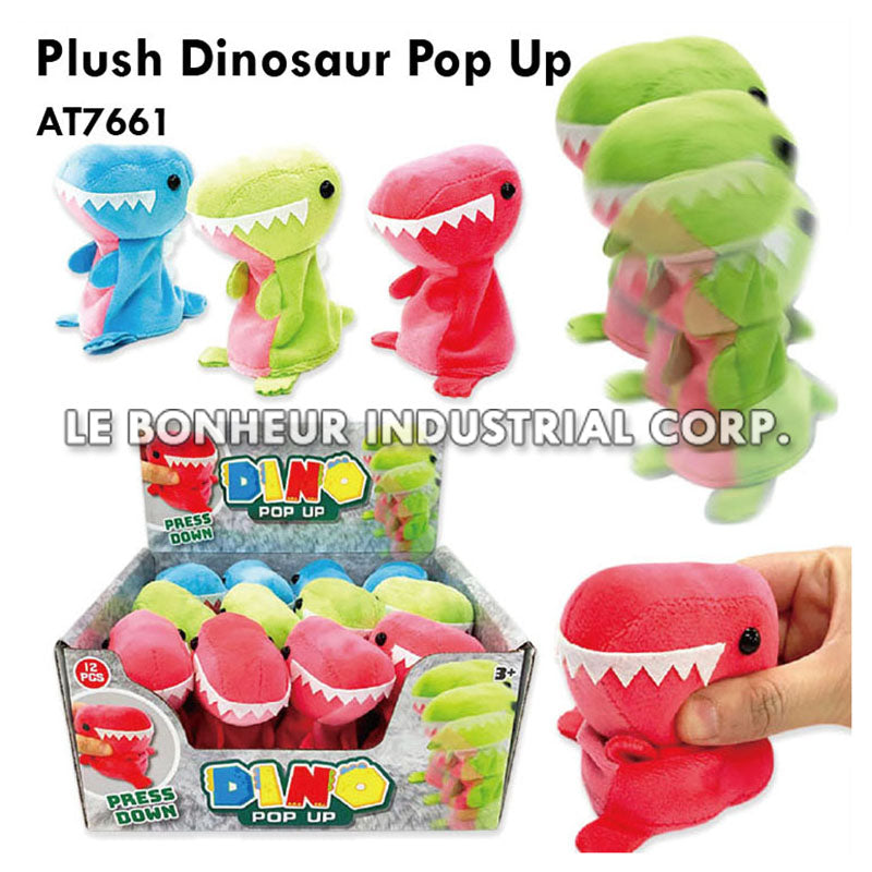 Plush Dinosaur Pop Up
