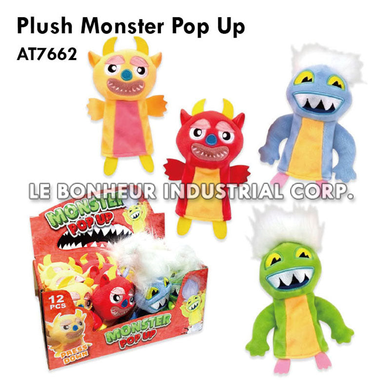Plush Monster Pop Up