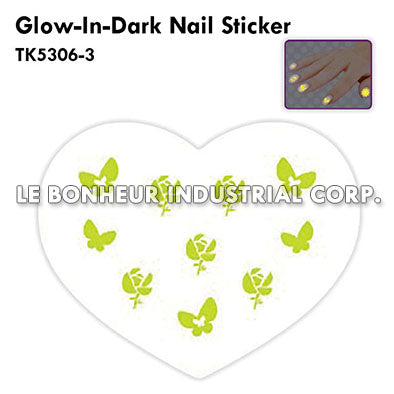 Glow-In-Dark Nail Sticker