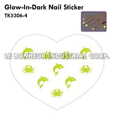 Glow-In-Dark Nail Sticker