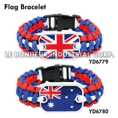 UK Flag Bracelet