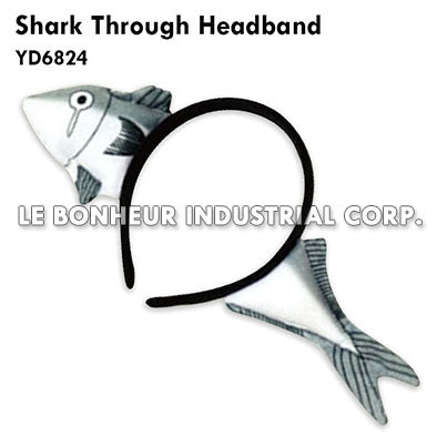 Shark Through Headband