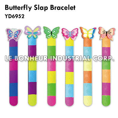 Butterfly Slap Bracelet