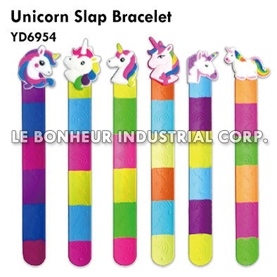 Unicorn Slap Bracelet