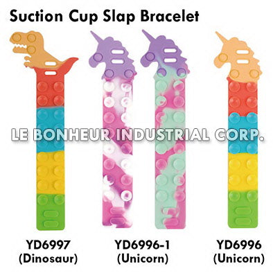 Dinosaur Suction Cup Slap Bracelet
