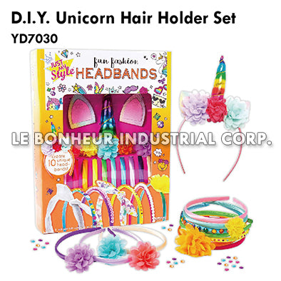 D.I.Y. Unicorn Hair Holder Set