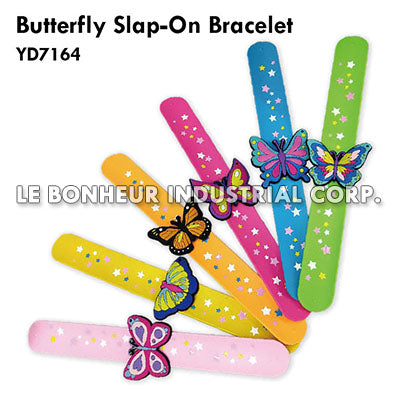 Butterfly Slap-On Bracelet