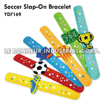 Soccer Slap-On Bracelet
