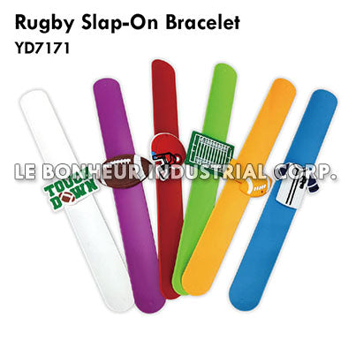 Rugby Slap-On Bracelet