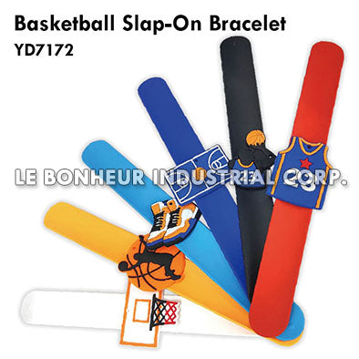 Basketball Slap-On Bracelet