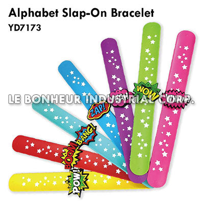 Alphabet Slap-On Bracelet