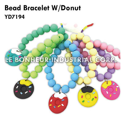 Bead Bracelet W/Donut