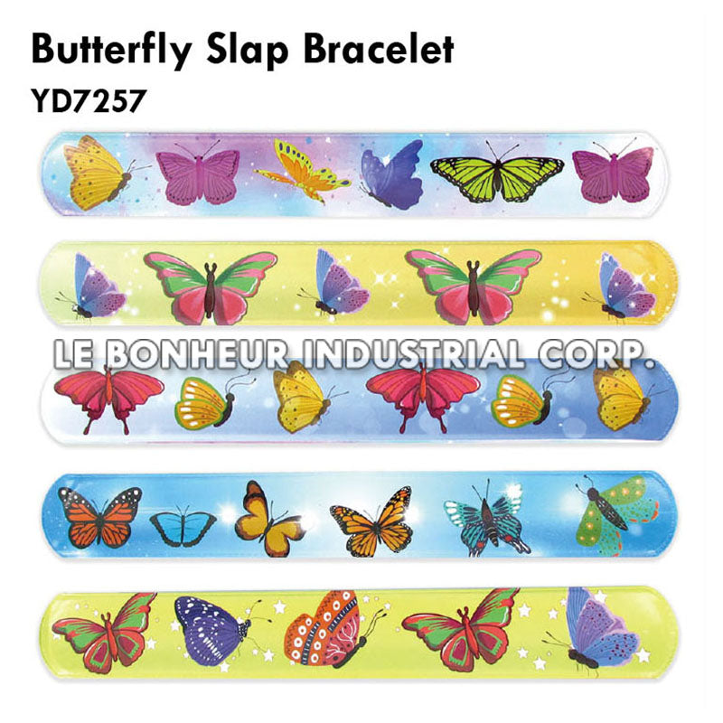 Butterfly Slap Bracelet