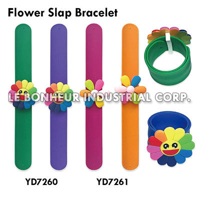 Flower Slap Bracelet