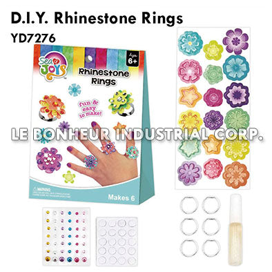 D.I.Y. Rhinestone Rings