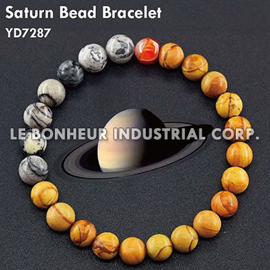Saturn Bead Bracelet
