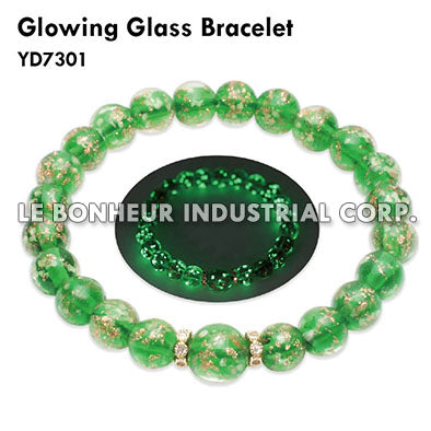 Glowing Glass Bracelet