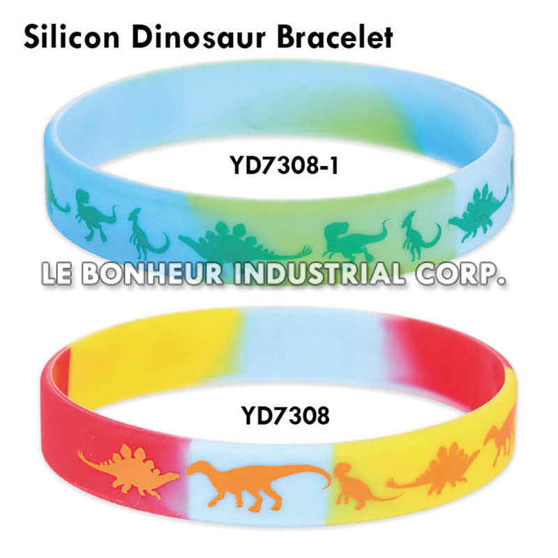 Silicon Dinosaur Bracelet