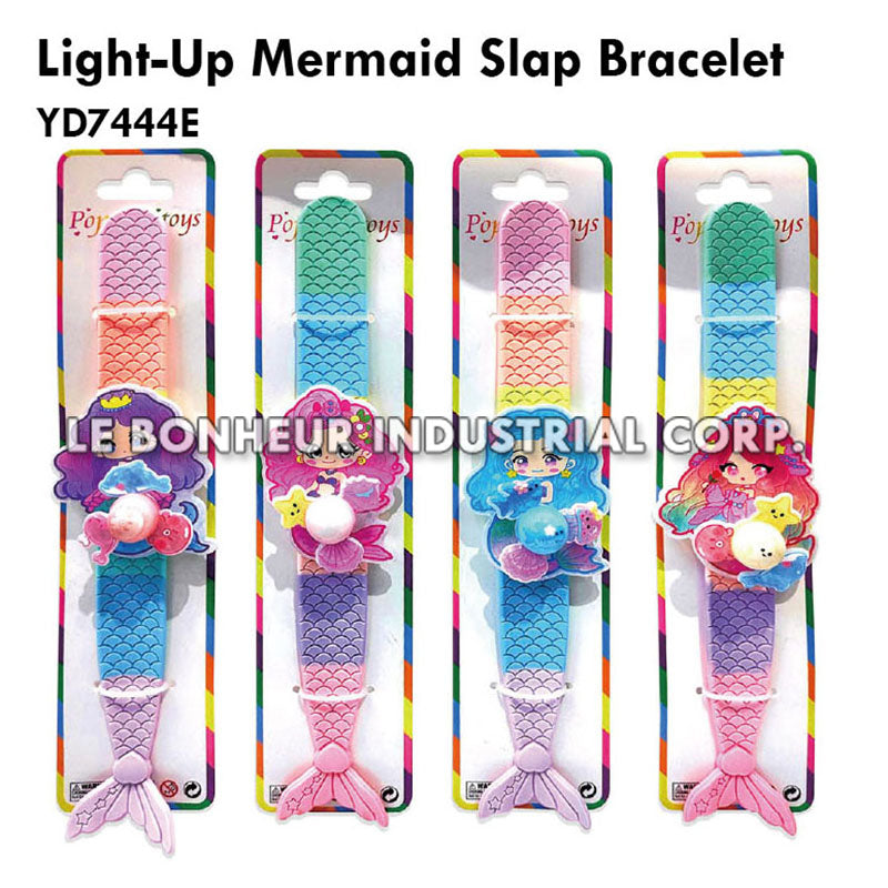 Light-Up Mermaid Slap Bracelet