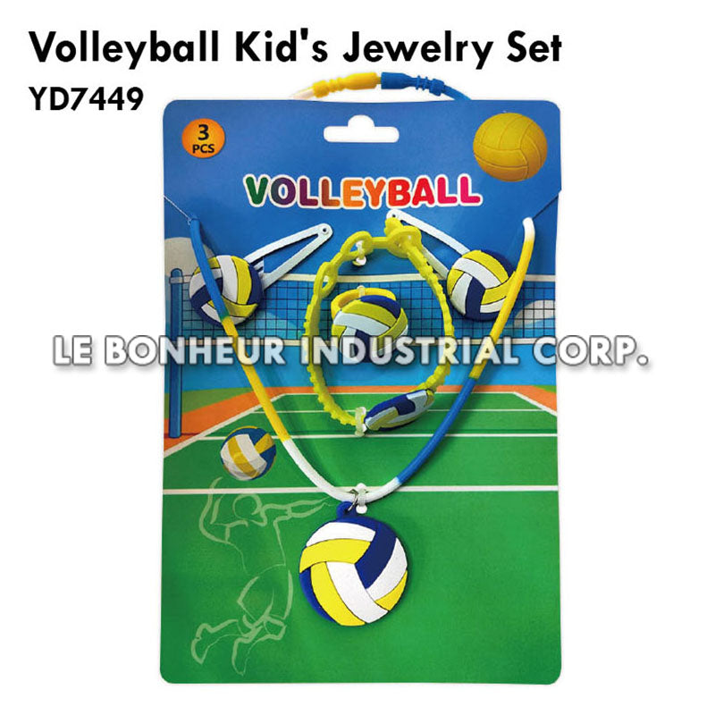 Volleyball Kid's Jewelry Set