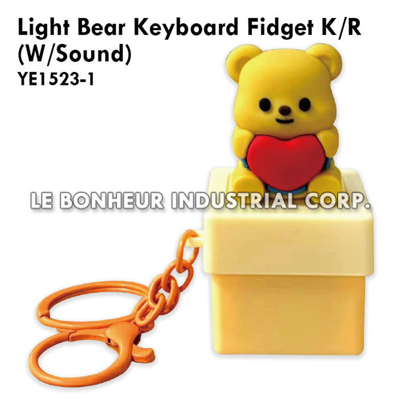 Light Bear Keyboard Fidget K/R (W/Sound)