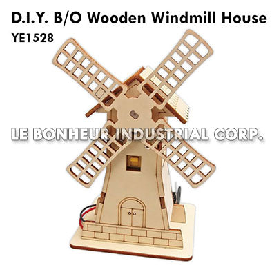 D.I.Y. B/O Wooden Windmill House
