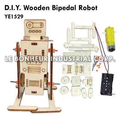 D.I.Y. Wooden Bipedal Robot