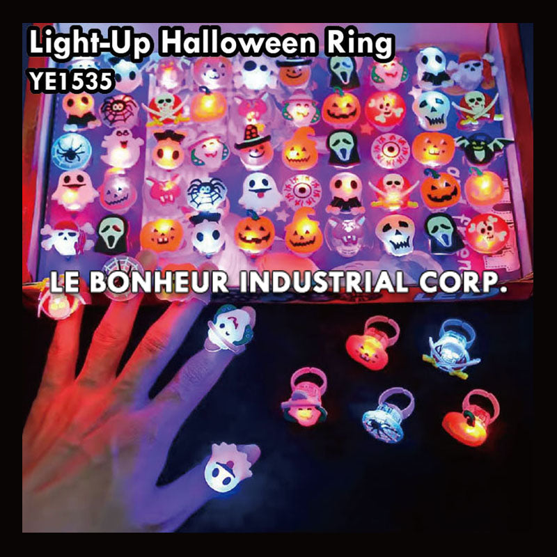 Light-Up Halloween Ring