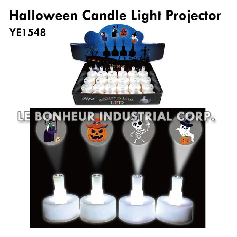 Halloween Candle Light Projector