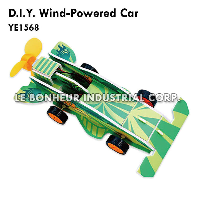 D.I.Y. Wind-Powered Car