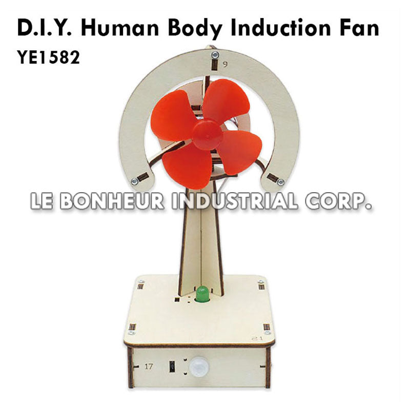 D.I.Y. Human Body Induction Fan