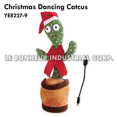 Christmas Dancing Catcus