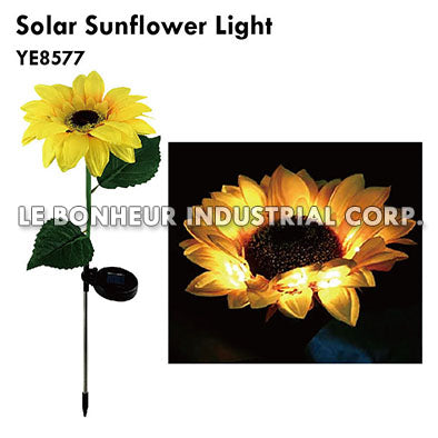 Solar Sunflower Light