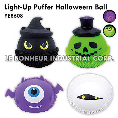 Light-Up Puffer Halloweern Ball