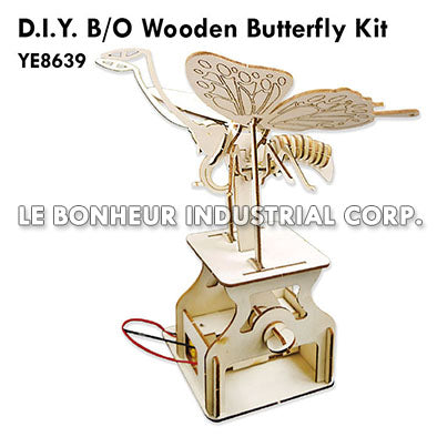 D.I.Y. B/O Wooden Butterfly Kit