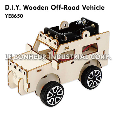 D.I.Y. Wooden Off-Road Vehicle