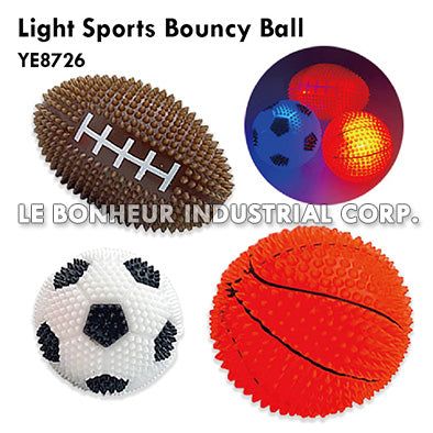 Light Sports Bouncy Ball