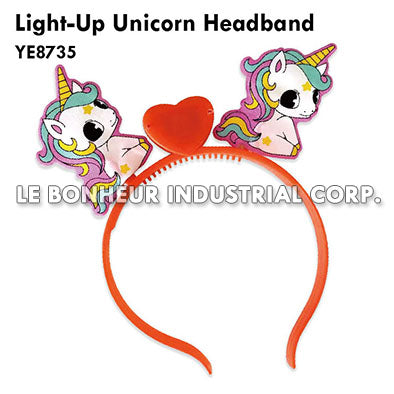 Light-Up Unicorn Headband