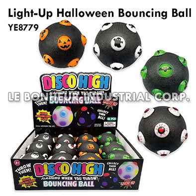 Light-Up Halloween Bouncing Ball