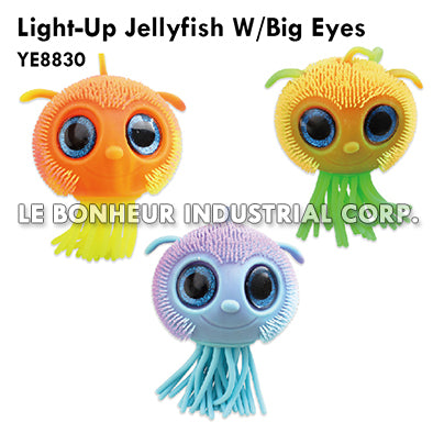 Light-Up Jellyfish W/Big Eyes